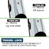 imageWahl Groomsman Rechargeable Beard Trimmer kit for Mustaches Nose Hair and Light Detailing and Grooming with Bonus WetDry Battery Nose Trimmer  Model 5622vSilverBlack