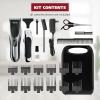 imageWahl Clipper Rechargeable CordCordless Haircutting ampamp Trimming Kit for Heads Longer Beards ampamp All Body Grooming  Model 79434Clipper Combo