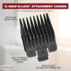 imageWahl Clipper Rechargeable CordCordless Haircutting ampamp Trimming Kit for Heads Longer Beards ampamp All Body Grooming  Model 79434Clipper Combo