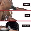 imageWahl Edge Pro Bump Free Corded Beard Trimmer for Men Touch Up Trimmer ampamp Grooming Detailer Kit  Perfect for Edging Beards Mustaches Hair ampamp Stubble  Model 9686300Red