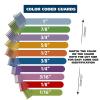 imageWahl Home Haircutting Corded Clipper Kit with Adjustable Taper Lever and 10 Color Coded Guards for Easy Clipping ampamp Trimming  Model 79722