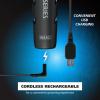 imageWahl Pro Series Forever Blade Stainless Steel Cordless Rechargeable Beard Trimmer for Men with No Slip Grip ampamp USB Charge Made in The USA  Model 3026017