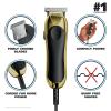 imageWahl TPro Corded Compact Mens Beard Trimmer with Diamond Finished T Blade for Bump Free Precision Outlining Detailing and Trimming  Model 9307300