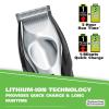 imageWahl USA Lithium Ion Total Beard Trimmer for Men with 11 Guide Combs for Easy Trimming Detailing ampamp Grooming  Model 9888