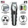 imageWahl USA Lithium Ion Total Beard Trimmer for Men with 11 Guide Combs for Easy Trimming Detailing ampamp Grooming  Model 9888