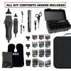 imageWahl USA Pro Series Platinum Corded Clipper ampamp Corded Trimmer for Home Haircutting with Color Coded Guide Combs  Model 79804100