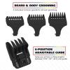 imageWahl USA Pro Series Platinum Corded Clipper ampamp Corded Trimmer for Home Haircutting with Color Coded Guide Combs  Model 79804100