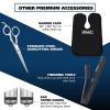 imageWahl USA Pro Series Premium Combo Corded Clipper and Cordless Trimmer Kit for Hair Clipping ampamp Beard Trimming with Barbers Shears  Model 79804