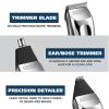 imageWahl USA Rechargeable Lithium Ion All in One Beard Trimmer for Men with Detail and Ear ampamp Nose Hair Trimmer Attachment  Model 9854600B
