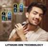 imageWahl USA Rechargeable Lithium Ion All in One Beard Trimmer for Men with Detail and Ear ampamp Nose Hair Trimmer Attachment  Model 9854600B