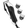 imageWahl USA Chrome Pro Corded Clipper Complete Haircutting Kit for Men  Powerful Total Hair Clipping Beard Trimming ampamp Grooming  Model 3024635Silver