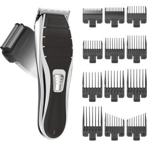imageWahl Clipper 2in1 Shaver and Hair Clipper LithiumIon Rechargeable Cord Cordless Hair Clipper and Shaver Combo Kit  Model 79568