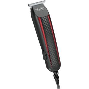 imageWahl Edge Pro Bump Free Corded Beard Trimmer for Men Touch Up Trimmer ampamp Grooming Detailer Kit  Perfect for Edging Beards Mustaches Hair ampamp Stubble  Model 9686300Red