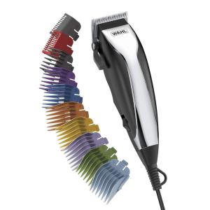 imageWahl Home Haircutting Corded Clipper Kit with Adjustable Taper Lever and 10 Color Coded Guards for Easy Clipping ampamp Trimming  Model 79722