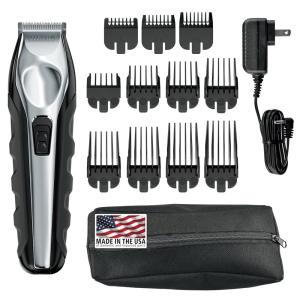 imageWahl USA Lithium Ion Total Beard Trimmer for Men with 11 Guide Combs for Easy Trimming Detailing ampamp Grooming  Model 9888