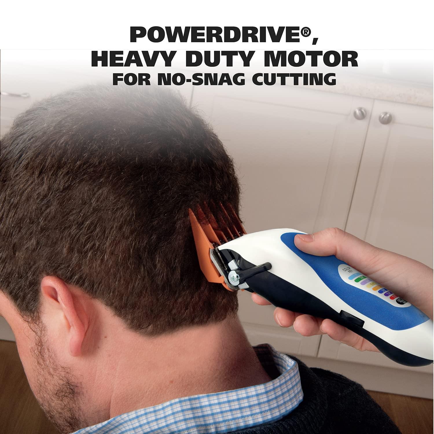 imageWahl Clipper USA Color Pro Complete Haircutting Kit with Easy Color Coded Guide Combs  Corded Clipper for Hair Clipping ampamp Grooming Men Women ampamp Children  Model 793001001M1 Count Pack of 1