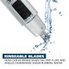 imageWahl Beard Trimmer for Men  Battery Operated Facial Hair Grooming Set for Mustaches Beard Neckline Light Detailing and Grooming with Bonus Battery Nose ampamp Ear Hair Trimmer  Model 553742010 Piece Set