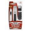 imageWahl Beard Trimmer for Men  Battery Operated Facial Hair Grooming Set for Mustaches Beard Neckline Light Detailing and Grooming with Bonus Battery Nose ampamp Ear Hair Trimmer  Model 553742010 Piece Set