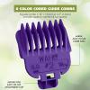 imageWahl Color Pro All in One Rechargeable Cordless Color Coded Beard Trimmer with Detail Eyebrow Trimmer and Rotary Nose Hair Trimmer for Men Model 3025945