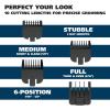 imageWahl Groomsman Battery Operated Mens Beard Trimmer for Hair Nose Hair and Mustache Grooming Kit PrecisionGround Blades 14 Different Trimming Lengths  Model 5621VSilver
