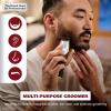 imageWahl Groomsman Pro All in One Beard Trimmer for Men Mens Beard Trimmer Rechargeable Cordless Hair Trimmer Includes 3 Attachment Heads for Beard Nose ampamp Ear Hair Trimming  Model 5617