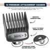 imageWahl USA Pro Ultra Quiet High Torque Corded Hair Clipper for Ultra Quiet Operation and Cooler Operating Temperatures Metal Housing with Bonus Hair Clipping Guard Caddy  Model 3000097