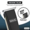 imageWahl USA Rechargeable Lithium Ion 20 Beard Trimmer for Men  Facial Hair Trimmer with Precision T Blade for Grooming Detailing Head Light Touch Ups Ear Nose ampamp Eyebrow Model 9886300