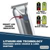 imageWahl USA Stainless Steel LithiumIon Cordless Beard Trimmer for Men  Rechargeable All in One Mens Beard Trimmer with Rotary Ear ampamp Nose Trimmer ampamp Detail Trimmer  Model 9818A