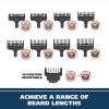 imageWahl USA Stainless Steel LithiumIon Cordless Beard Trimmer for Men  Rechargeable All in One Mens Beard Trimmer with Rotary Ear ampamp Nose Trimmer ampamp Detail Trimmer  Model 9818A
