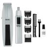 imageWahl Beard Trimmer for Men  Battery Operated Facial Hair Grooming Set for Mustaches Beard Neckline Light Detailing and Grooming with Bonus Battery Nose ampamp Ear Hair Trimmer  Model 553742010 Piece Set