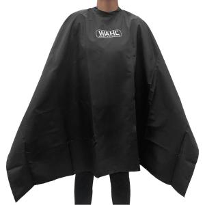 imageWahl Clipper Genuine Reusable Barbers Cape for Hair Cutting and Trimming with Easy Hook ampamp Loop Adjustable Neck for Kids and Adults  Model 3417