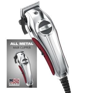 imageWahl USA Pro Ultra Quiet High Torque Corded Hair Clipper for Ultra Quiet Operation and Cooler Operating Temperatures Metal Housing with Bonus Hair Clipping Guard Caddy  Model 3000097
